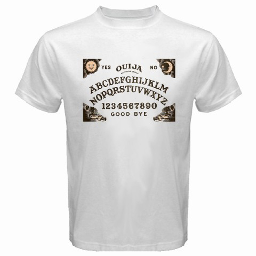 New Ouija Board Spirit Board Men’s White T-Shirt Size S-5XL