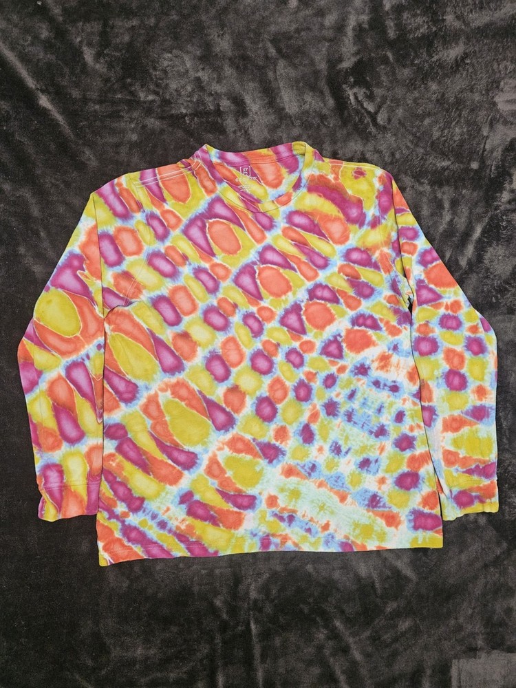 Handmade Tie Dye- XL Long Sleeve