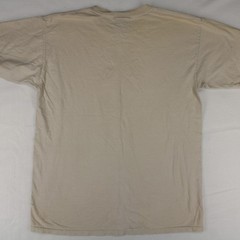QUINTIN CO Los Angeles DERAIL THE RAIL Beige Graphic T-SHIRT Men’s L