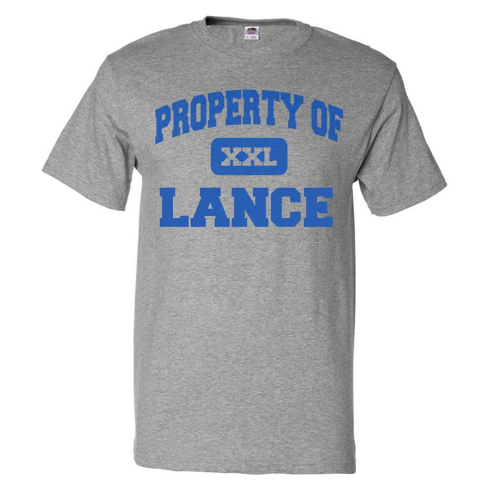 Property of Lance T shirt Funny Tee