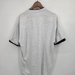 Vintage Coeur d’Alene Idaho Men’s Shirt Size XL Gray Black L.A. Sportswear Roll
