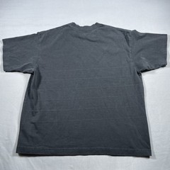 Uni/Form 100% Supima Cotton Subtle Striped Design Boxy Heavy weight Tee Shirt L