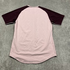 Bylt Shirt Mens Large Maroon Lux Drop Cut Short Sleeve Performance Stretch