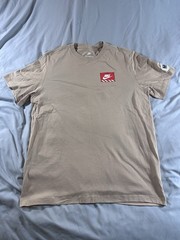 Nike NSW Mech Air Figure Tee Men Size L DJ1397-200 Khaki Dunk Gundam t-shirt