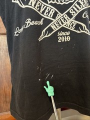 Distressed Sublime With Rome Never Shoot Us Down Tour Black Shirt Size Medium