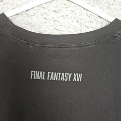 UT UNIQLO Final Fantasy XVI T Shirt XL Escape This Fate 2 Sided Graphic *Stain