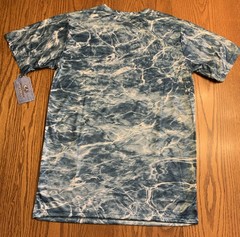 MOSSY OAK FISHING Elements Agua Mens Blue S/S T-SHIRT M L XL NWT