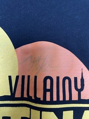 Scum & Villainy Cantina Star Wars Black T Shirt L (Faded Signed Not Sure Who)