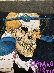Metallica Damaged Justices T Shirt Men’s 2 Xl hammer Of justice Skull Harvest