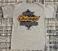 Vintage 1989 Chicago City Player Starter Rayon Blend T Shirt Sz L Sports USA
