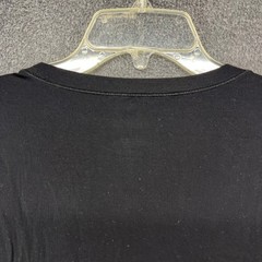Skims T-Shirt Mens Large Black Short Sleeve Modal Stretch Crew Neck Basic Tee