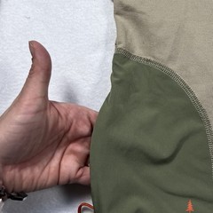 Bass Outdoor Shirt Mens 2XL Green Henley Performance Thermal Hiking Camping
