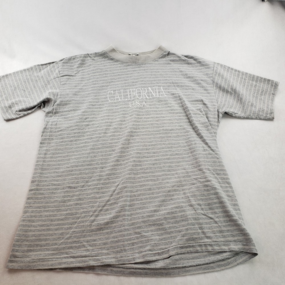 Embroidered California Tourist Tee Get Used L Vintage T Shirt Single Stitch