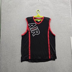 Air Jordan Men Jersey L/G Black Embroidered Logo Basketball Y2K