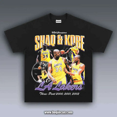 Basketball Duo Champions Vintage Graphic T-Shirt Classic Sports Tee
