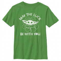 Brand New Star Wars Mandalorian Grogu May the Luck Be With You T-Shirt L XL Men