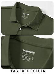 Men’s Casual Polo Shirts Short Sleeve Quick Drying Outdoor Golf Causal Work Tops