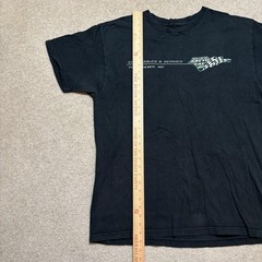Vtg Arctic Cat Shirt Mens Large Black Snowmobile Racing Graphic Tee Tomahawk 90s