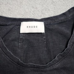 RHUDE Rasor Road T-Shirt Men’s L Short Sleeve Rare Graphic Streetwear Black USA