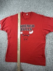 Vintage 80s Screen Stars Chicago Bulls Red XL Men’s Streetwear Single Stitch