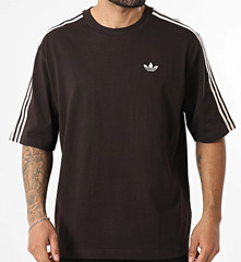 NEW MENS ADIDAS ORIGINALS 3 STRIPES OVERSIZE TEE SHIRT ~SIZE XL #KE290