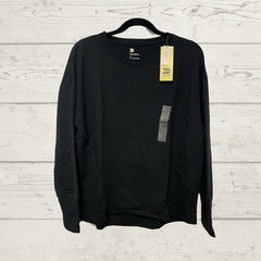 All in Motion Men’s Long Sleeve Performance T-Shirt Black Size X Large #M1