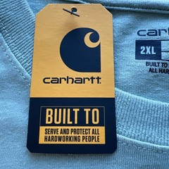 Carhartt Loose Fit Heavyweight Long-Sleeve Graphic Tee Men’s Size 2XL TK0231-M