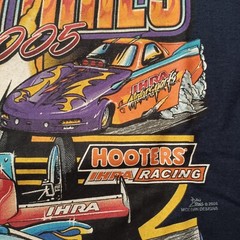 IHRA Motorsports World Finals T Shirt Mens XL Blue 10th Annual Drag Racing Y2K