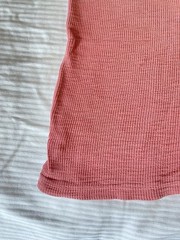 Ralph Lauren RRL Mens Knit Cotton Henley Shirt, Coral Toned, M