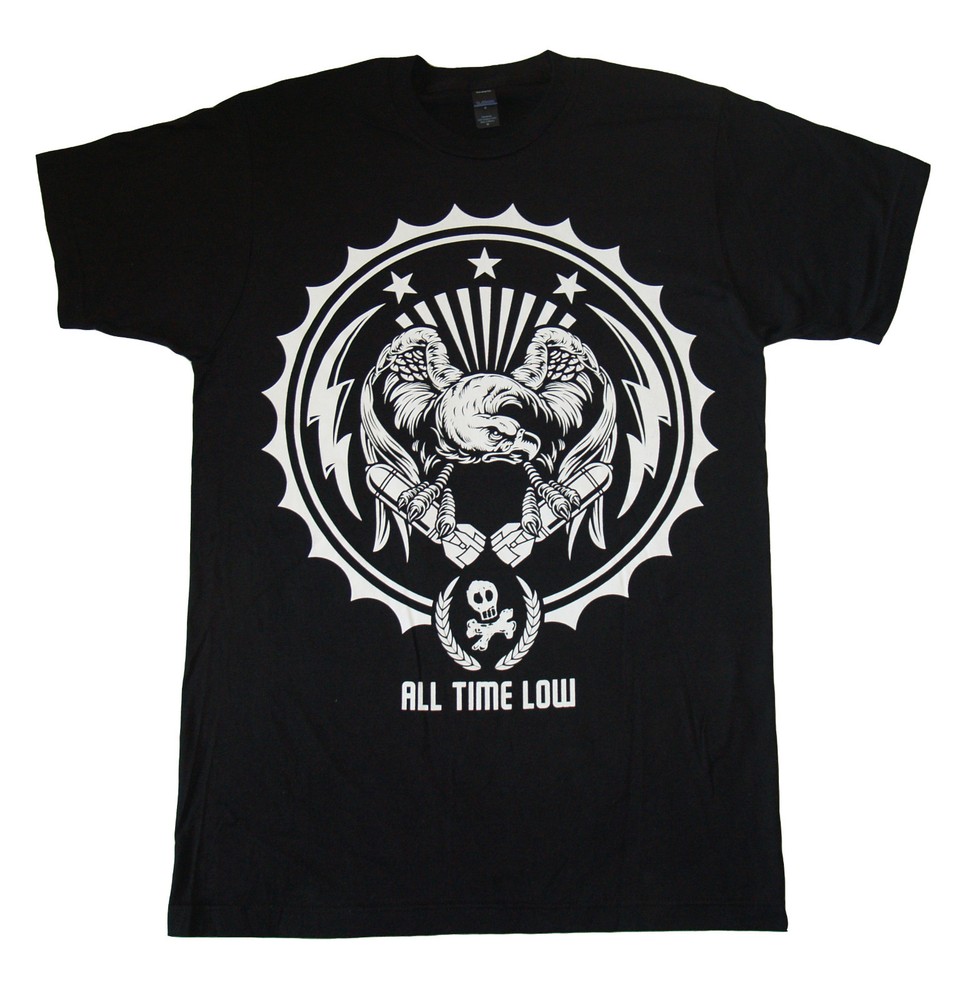 ALL TIME LOW – Eagle Drop – T SHIRT S-M-L-XL-2XL Brand New – Official T Shirt
