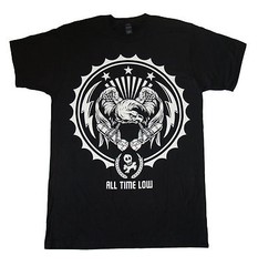 ALL TIME LOW – Eagle Drop – T SHIRT S-M-L-XL-2XL Brand New – Official T Shirt