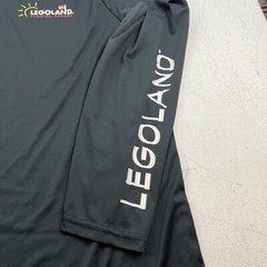 Legoland Florida Resort, Long Sleeve XXL, 100% Polyester. Slight Damage To Cuff.