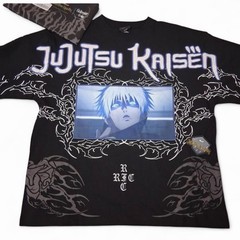 Civil Regime Jujutsu Kaisen Gojo Satoru Shibuya Incident XL Black T-Shirt