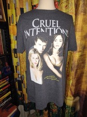 Sarah Michelle Gellar Tees Buffy the Vampire Slayer L + Cruel Intentions M NWT