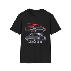 1990 Chevy 454 SS Pickup Truck Shirt Retro Muscle Truck Graphic Tee