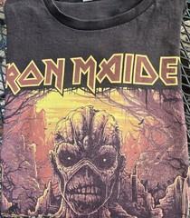 Iron Maiden The Book Of Souls 2017 Concert T-Shirt Size L Men’s Graphic Tee