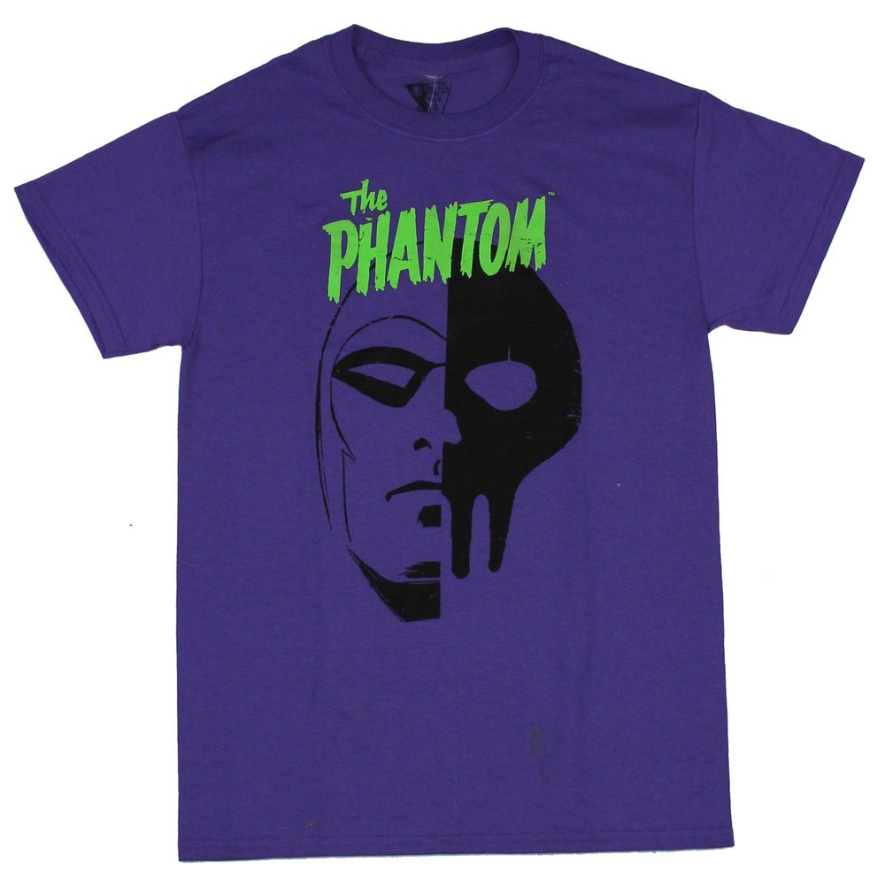 The Phantom Adult New T-Shirt – Phantom Skull Mask Logo Pic