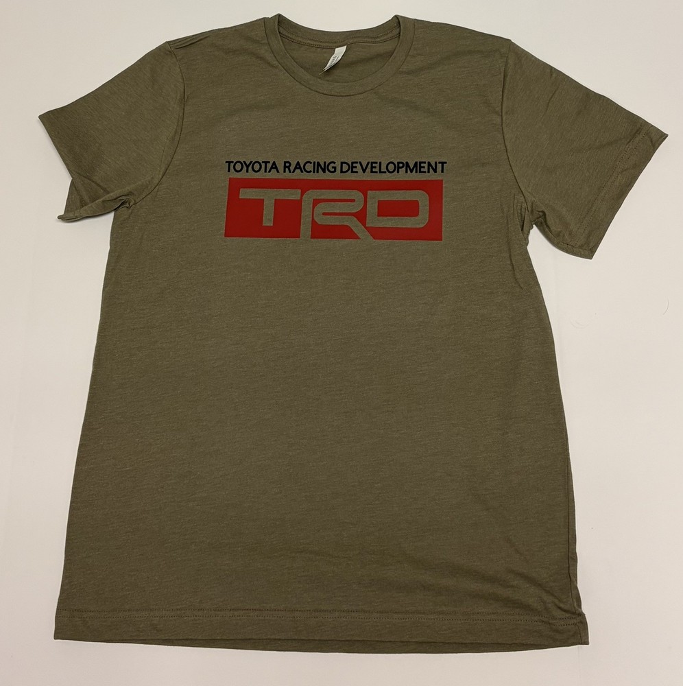 NEW SHIRT TRD RACING DEVELOPMENT heather olive green EXTRA LARGE