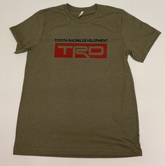 NEW SHIRT TRD RACING DEVELOPMENT heather olive green EXTRA LARGE