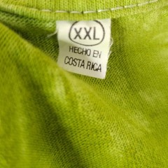 Costa Rica T Shirt Mens Size 2XL Green Tie Dye Pura Vida Rainforest Animal Tee
