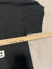 Men’s Breaking Bad Heisenberg T-Shirt Black With White Silhouette Design XL