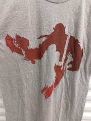 World of Warcraft Size Medium Shirt Loot Crate Polycotton Gray Blizzard