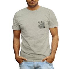 Beautiful Giant Men’s T-Shirt Graphic Crew Neck Tees Breathable Soft Casual Top
