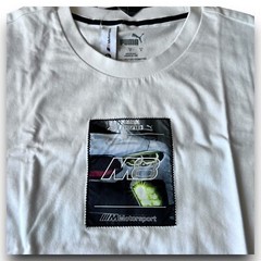 Puma x BMW – MMS Street M8 Tee – Mens Size Small – White