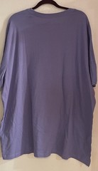 NWT MENS NIKE LAVENDER PURPLE T- SHIRT WITH MULTI COLOR SWOOSHES SIZE 4X