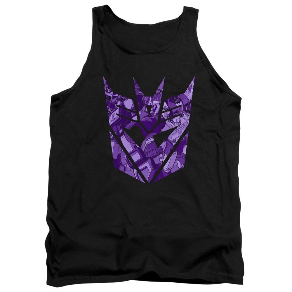 The Transformers Tonal Decepticon Men’s Tank Top Licensed S-2XL Sleeveless Tee