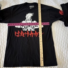 Naruto W/Symbols/Words Shippuden LST Black T-shirt Med Uni by Ripple Junction