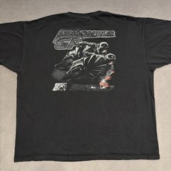 Indianapolis Motor Speedway Inaugural Motorcycle GP 2008 Tee Mens 3XL Black Y2K