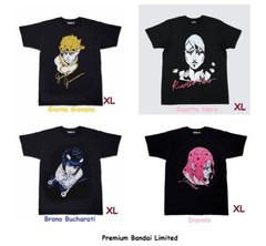 Premium Bandai Limited JOJO’s Bizarre Adventure Golden Wind T-SHIRT Size XL New