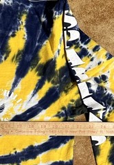 Vintage Lee Tie Dye LS Large T-Shirt Graphic Print Gates Chili Tennis Spartans